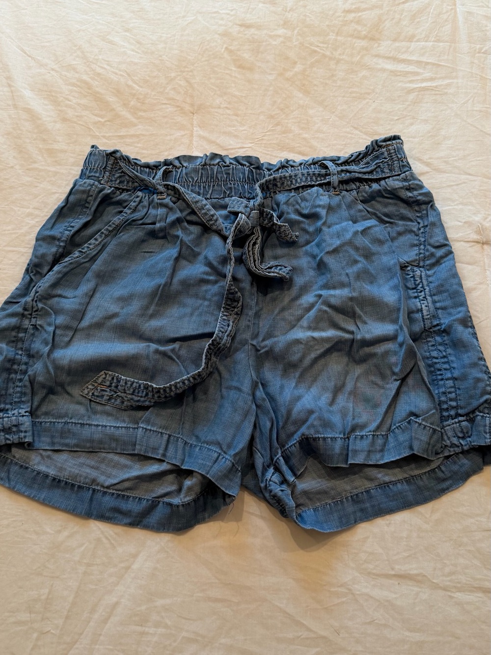 Knox Rose Women's Relaxed Drawstring Shorts - Blue
